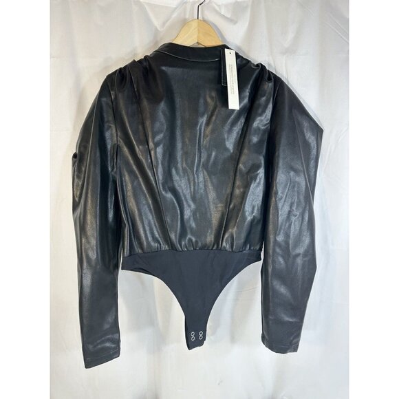Culpos x INC International Concepts Women Black Bodysuit M Medium NEW NWT Sexy - Picture 3 of 14